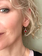 Load image into Gallery viewer, Wine Glass Earrings
