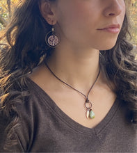 Load image into Gallery viewer, Czech Glass Angel Wing Necklace - Zion