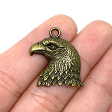 Load image into Gallery viewer, Bronze Eagle Head

