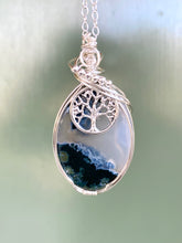 Load image into Gallery viewer, Moss Agate Statement Pendant - Sequoia