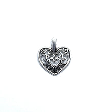 Load image into Gallery viewer, Filigree Paisley Heart Charm
