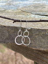 Load image into Gallery viewer, Simple Double Circle Earrings