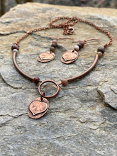 Load image into Gallery viewer, Copper Aspen Leaf Necklace - Grand Tetons