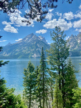 Load image into Gallery viewer, Mountain Affirmation Necklace - Grand Tetons