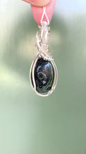 Load and play video in Gallery viewer, Polar Jade Silver Stone Pendant
