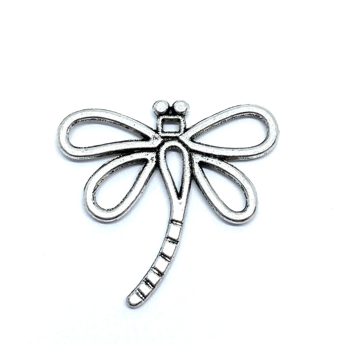 Dragonfly Charm Silver