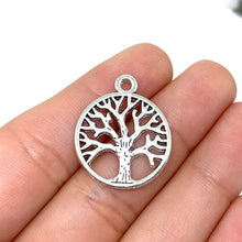 Load image into Gallery viewer, Medium Cutout Silver Tree of Life
