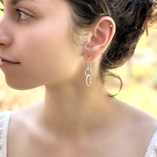 Load image into Gallery viewer, Simple Double Circle Earrings
