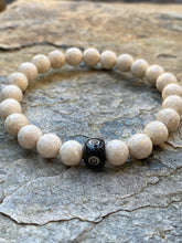 Load image into Gallery viewer, Fossil Stone Bracelet - Yellowstone
