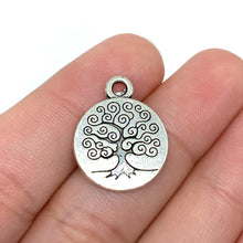 Load image into Gallery viewer, Stamped Silver Tree of Life
