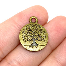 Load image into Gallery viewer, Stamped Bronze Tree of Life

