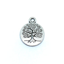 Load image into Gallery viewer, Stamped Silver Tree of Life

