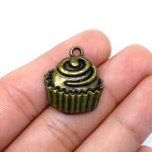 Load image into Gallery viewer, Large Bronze Cupcake
