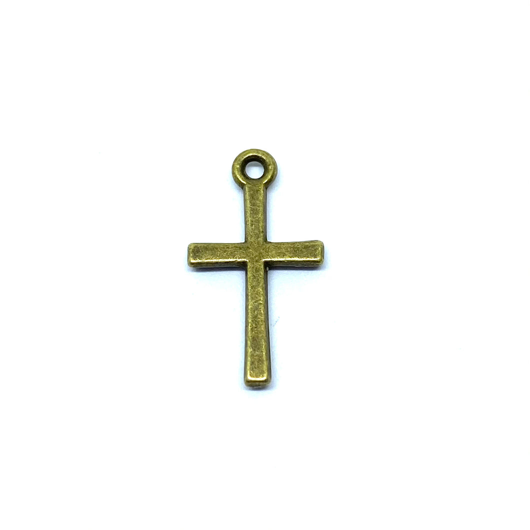 Small Simple Bronze Cross