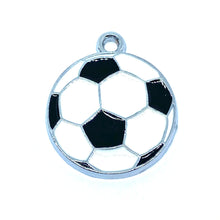 Load image into Gallery viewer, Black &amp; White Soccer Ball

