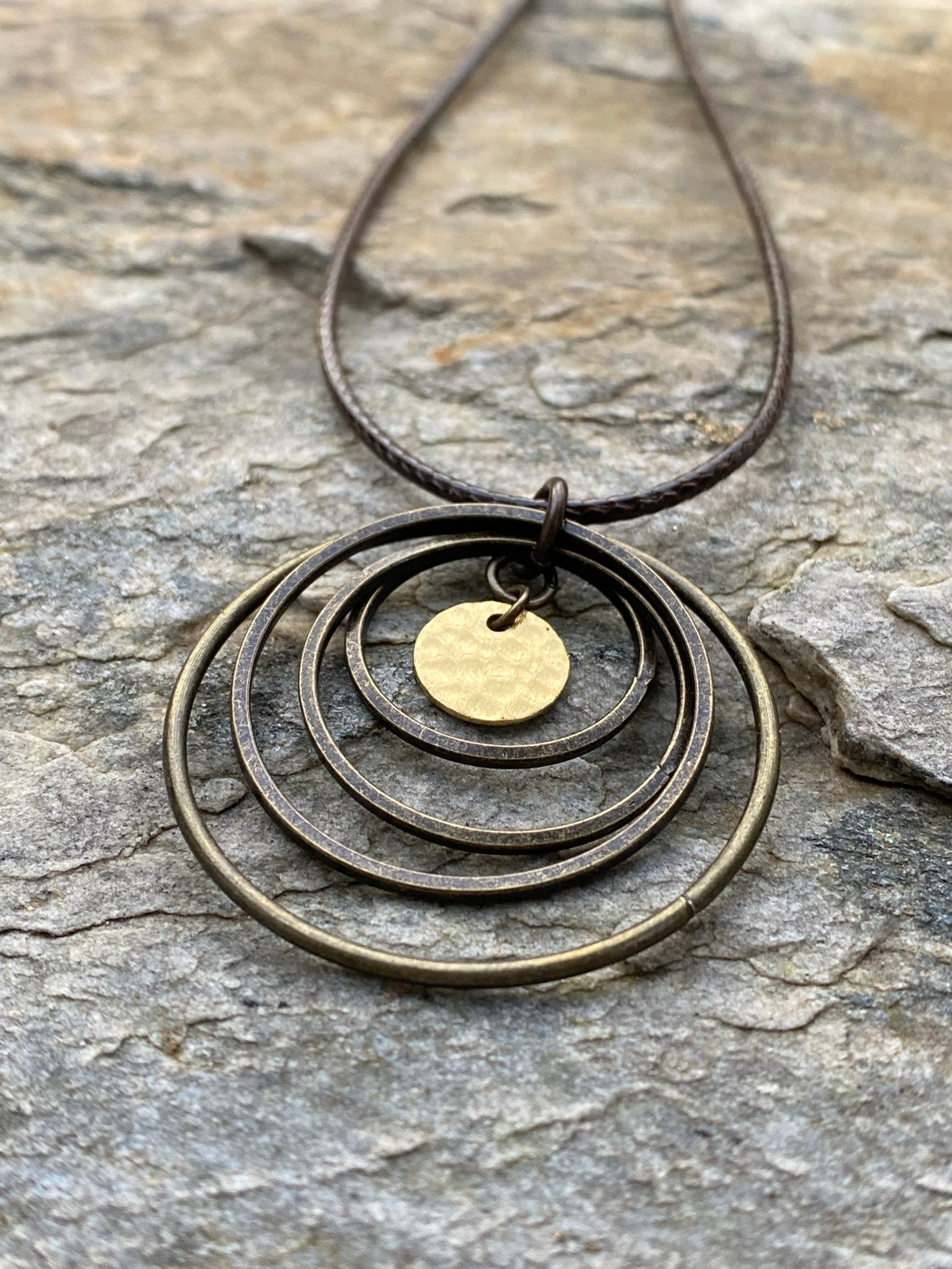 Layered Circle Necklace - Yosemite