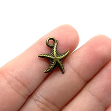 Load image into Gallery viewer, Tiny Bronze Starfish
