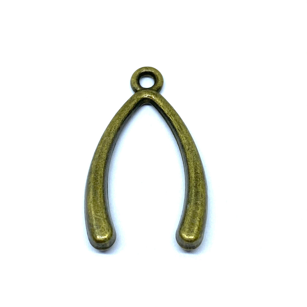 Large Bronze Wishbone