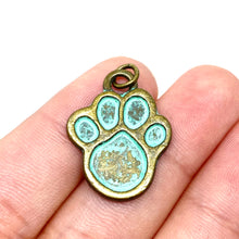 Load image into Gallery viewer, Turquoise Bronze Paw
