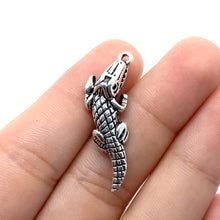 Load image into Gallery viewer, Alligator-Charm-Necklace 
