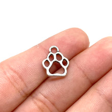 Load image into Gallery viewer, Silver Cutout Paw
