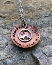 Load image into Gallery viewer, Mountain Affirmation Necklace - Grand Tetons
