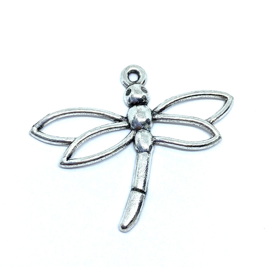 Dragonfly Charms Silver