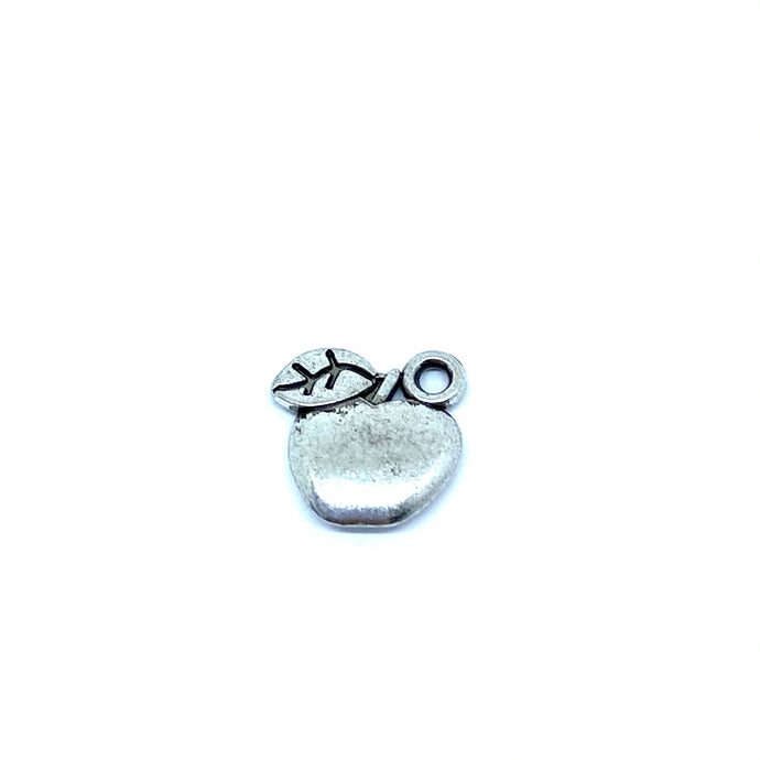 Silver Apple Charms 