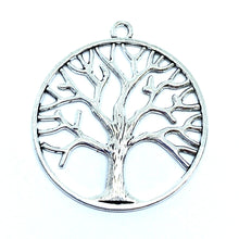 Load image into Gallery viewer, Large Cutout Silver Tree of Life
