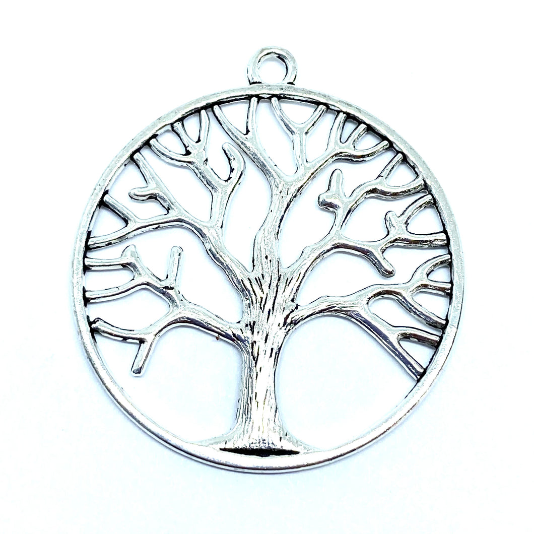 Large Cutout Silver Tree of Life