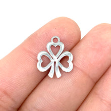 Load image into Gallery viewer, Stainless Steel Three-Leaf Clover
