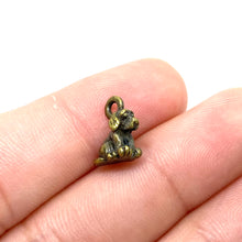 Load image into Gallery viewer, Mini Sitting Bronze Puppy
